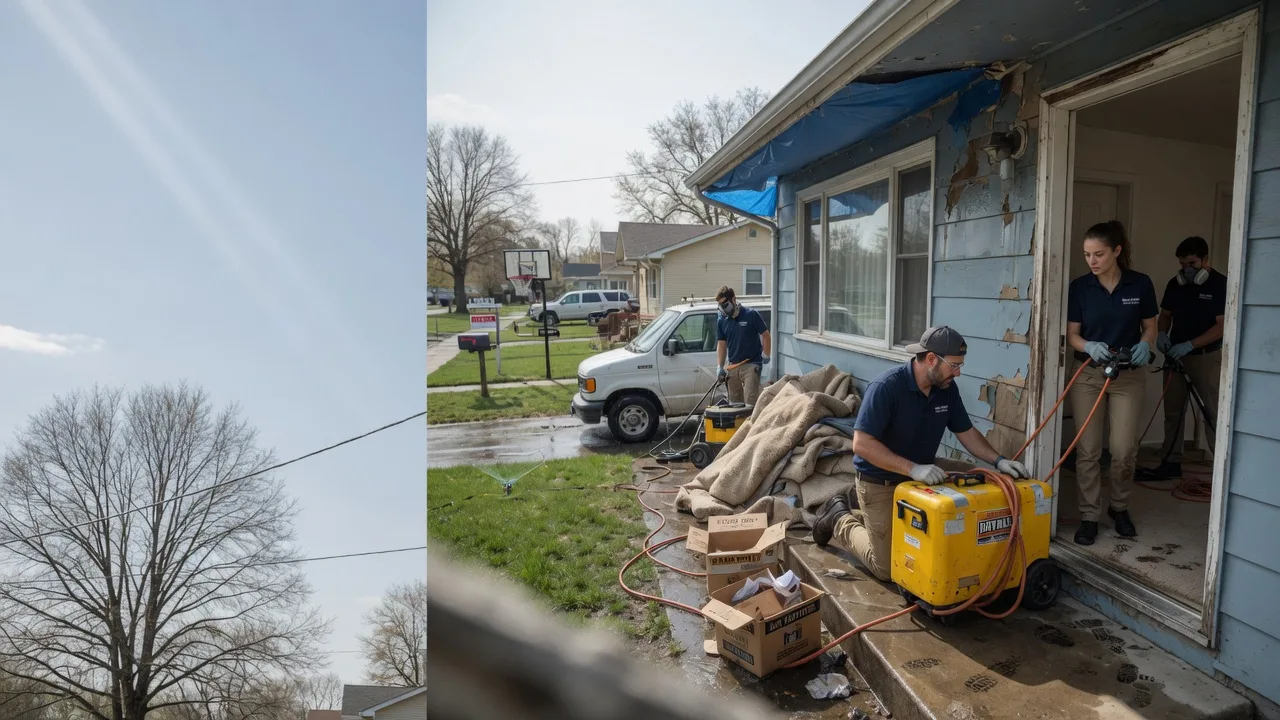 Basement Flood Cleanup in Baileyville, KS near me